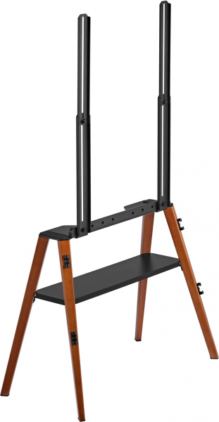 Подставка для телевизора Cactus (черный/орех, 43"-65") (арт. CS-ST3645BKWN)