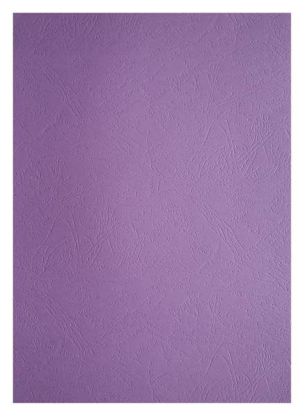 Картонные обложки для брошюровки Реалист кожа, А4, фиолетовый (100 шт.) (арт. 8668)