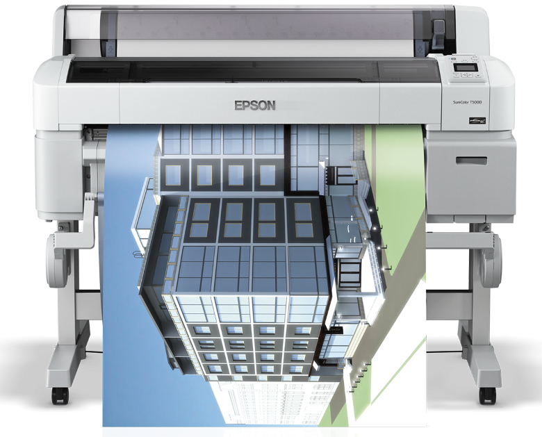 Epson SureColor SC-T5200 MFP HDD печать