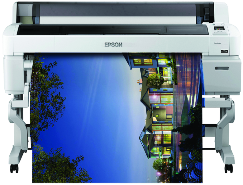 Epson SureColor SC-T7200D печать