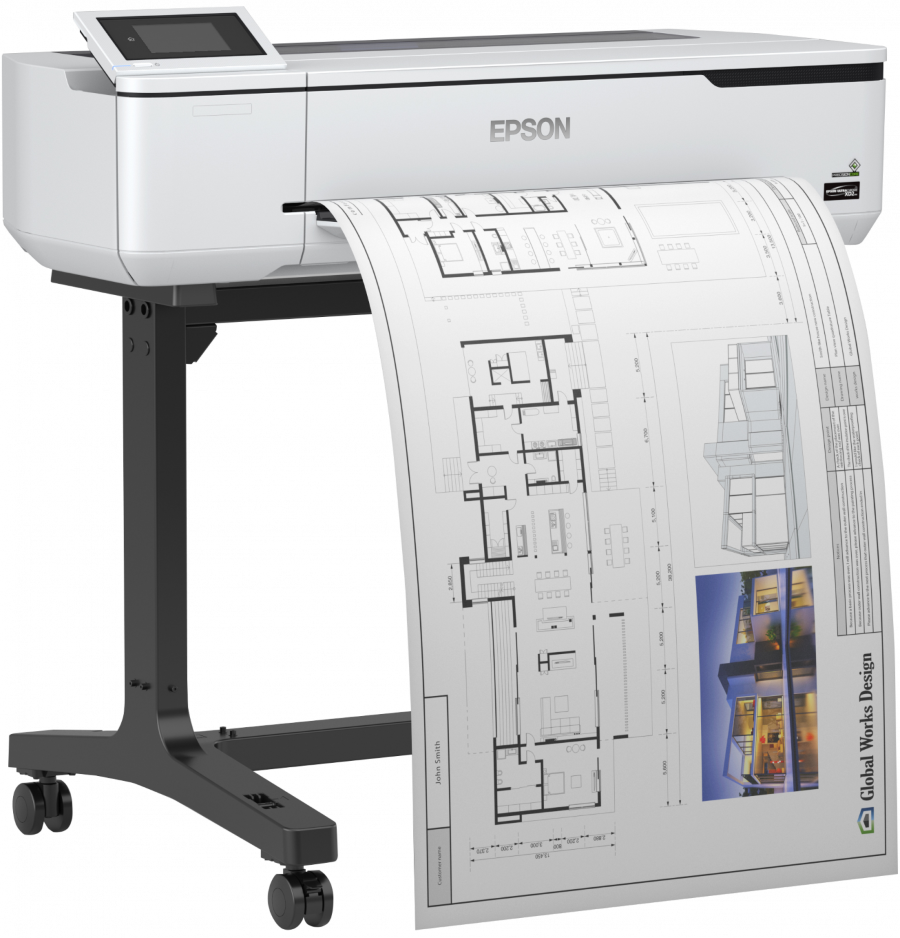 Принтер Epson SureColor SC-T3100N передняя панель