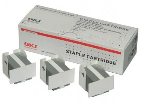 Скрепки OKI для MC760/770/780/MB760/770 (2 картриджа по 1500 шт) (арт. 45513301)