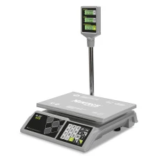 Торговые настольные весы Mertech M-ER 326 ACP-32.5 ″Slim″ LCD Белые (арт. 3045)
