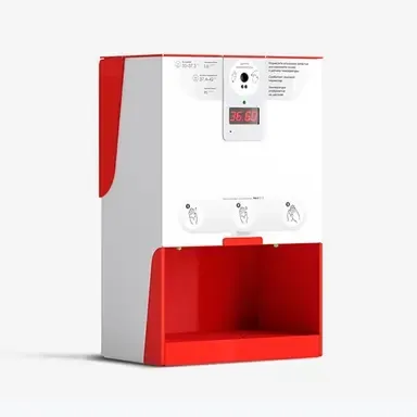 Бесконтактный универсальный дезинфектор для рук Liga Next с датчиком измерения температуры. Емкость бака антисептика - 3л (арт. D-3)