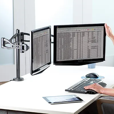 Кронштейн Fellowes Professional series для 2 мониторов, до 26" (арт. FS-80417)