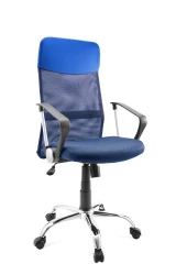Кресло руководителя ГЕЛЕОС Комфорт (синий) (арт. Комф_син)