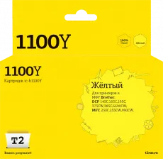 Струйный картридж T2 LC-1100Y/980Y (арт. IC-B1100Y)
