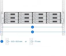 Комплект направляющих Synology RKS-02 (арт. RKS-02)