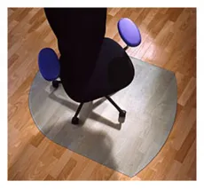 Защитный напольный коврик RS-Office 11-130T для к/п, 120 х 130 см (арт. 11-130T Коврик поликарбон. напольный, для к/п, 120)