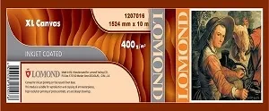 Холст Lomond XL Natural Canvas Dye, ролик 1524 x 51 мм, 400 мкм, 10 метров (арт. 1207016)
