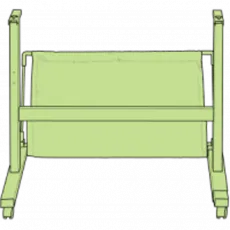 Напольная подставка c корзиной Colortrac для сканера А1 (SCi серия) (арт. 2200C002)