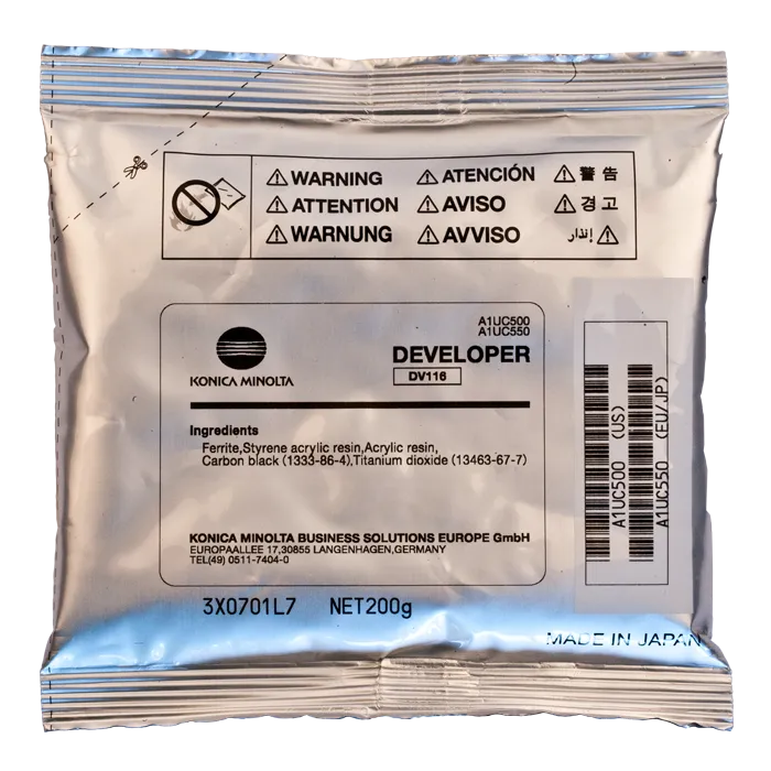 Девелопер Konica Minolta DV-116 Developer (арт. A1UC550/A1UC500)