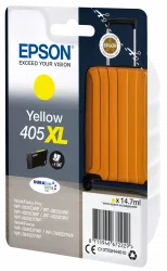 Картридж струйный Epson 405XL Suitcase DURABrite Ultra, желтый (1100 стр.) (арт. C13T05H44010)