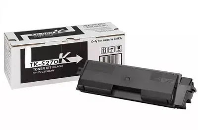 Оригинальный тонер-картридж Kyocera TK-5270K (чёрный, 8000 стр.) (арт. 1T02TV0NL0)
