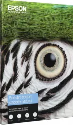 Фотобумага Epson Fine Art Cotton Smooth Natural A2 (25 лист.) (арт. C13S450269)