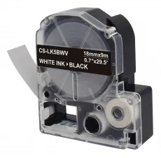 Картридж ленточный Cactus черный для Epson LW400, LW700, LW600P, LW1000P, K400, Z700, Z900 (арт. CS-LK5BWV)