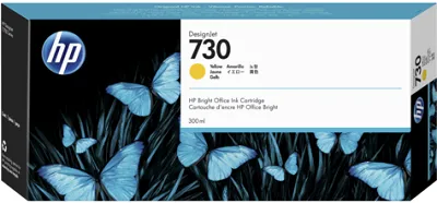 Картридж HP 730 300-ml Yellow DesignJet Ink Cartridge (арт. P2V70A)