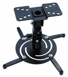 Кронштейн для проектора Cactus черный макс.21кг потолочный поворот и наклон (арт. CS-VM-PR04-BK)