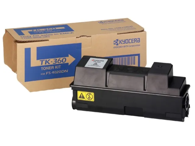 Оригинальный тонер-картридж Kyocera TK-360 (чёрный, 20000 стр.) (арт. 1T02J20EUC)