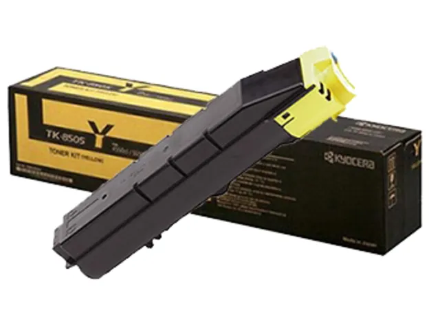Оригинальный тонер-картридж Kyocera TK-8505Y (жёлтый, 20000 стр.) (арт. 1T02LCANL0)