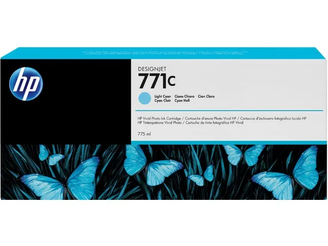 Картридж HP 771C 775ml Light Cyan Ink Cartridge (арт. B6Y12A)