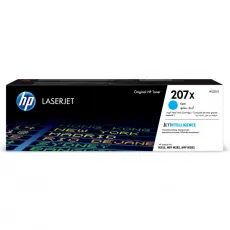 Оригинальный тонер-картридж HP 207X cyan (голубой) (арт. W2211X)