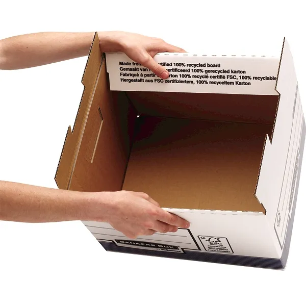 Архивный короб Fellowes Bankers Box System Standard  сборка  FastFold™, 333 x 285 x 380 мм (арт. FS-00261)