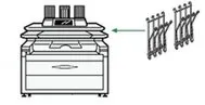 Держатель оригинала Ricoh для врем. хранения перед копированием (арт. 413717)