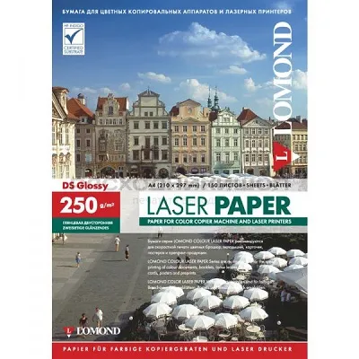 Фотобумага Lomond Фотобумага для лазерной печати, 250 г/м2, А4/150л. (арт. 0310441)