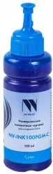 Чернила NV Print NV-INK100PGM Cyan универсальные пигментные для аппаратов Epson (100 ml) (Китай) (арт. NV-INK100PGM-C)