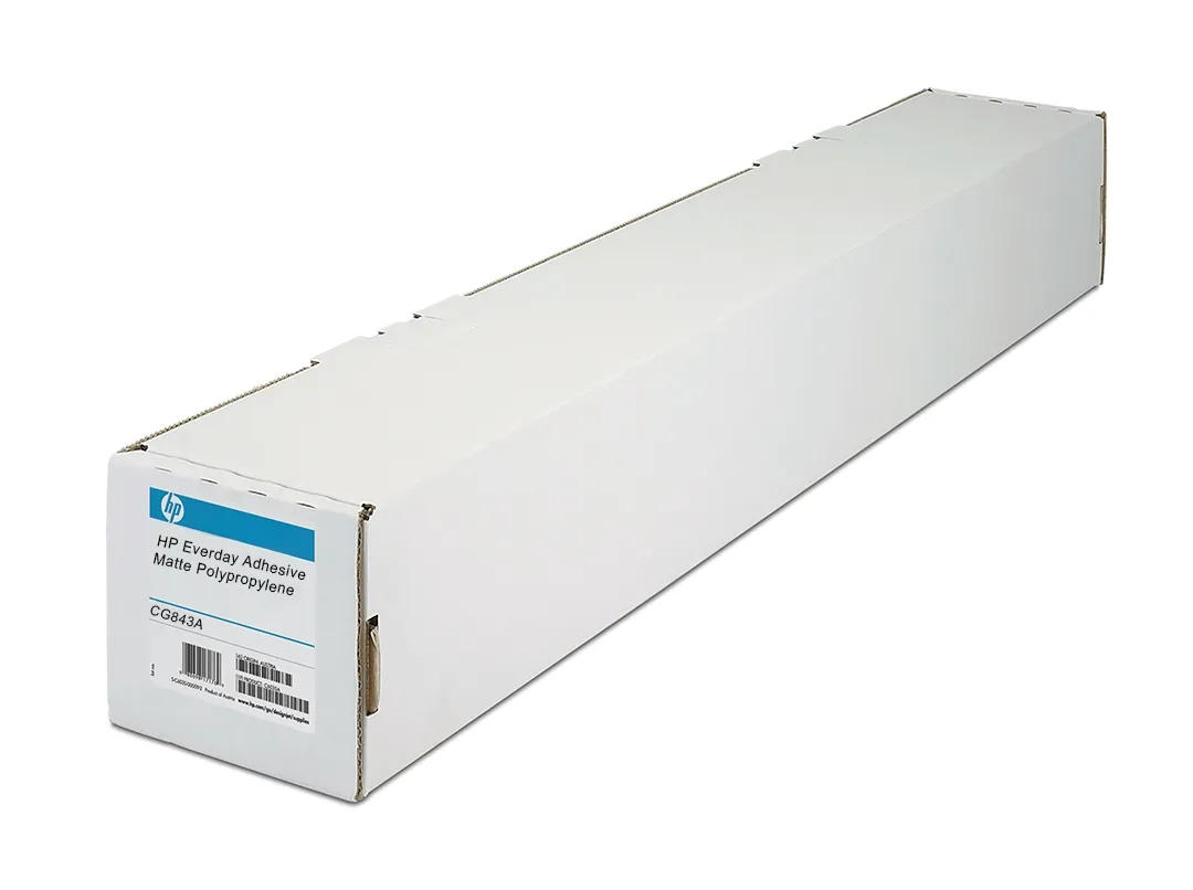 Пленка HP Everyday Adhesive Matte Polypropylene 168 гр/м2, 610 мм х 22,9 м (арт. CG843A)
