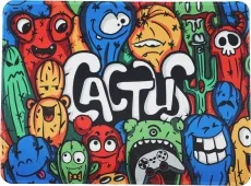 Коврик для мыши Cactus Colorful Cacti 400x300x3 мм (арт. CS-MP-PRO07XL)