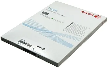 Наклейки Technoevolab Laser/Copier A4:4, прямоугольные края (арт. 003R97402)