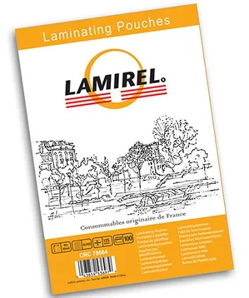 Пленка для ламинирования Lamirel Пакетная пленка 65 x 95 мм, 125 мкм (арт. LA-78664)
