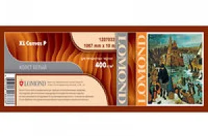 Холст Lomond XL Natural Canvas Pigment Archive, ролик 1067 мм х 10 м, 400 мкм (арт. 1207033)