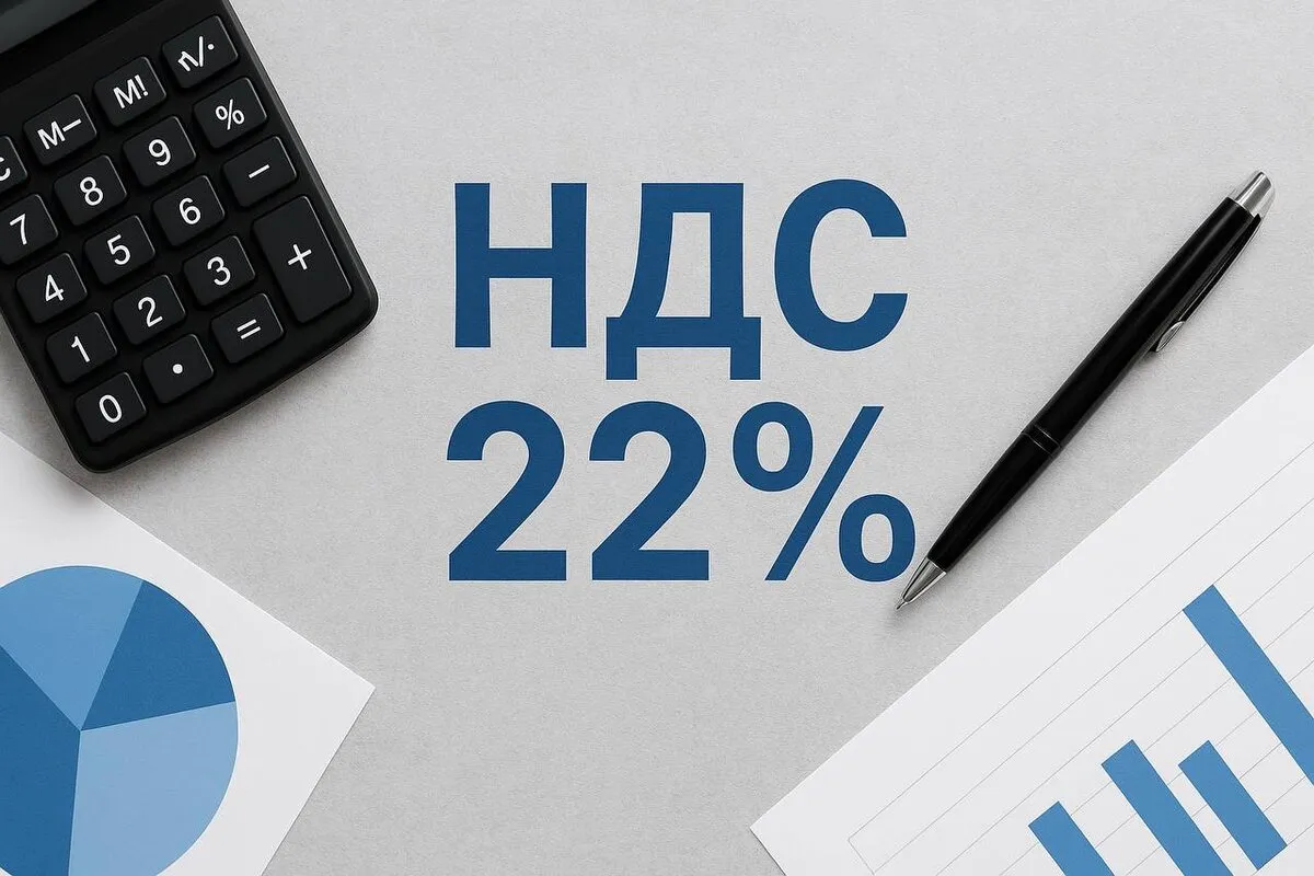 НДС 22%