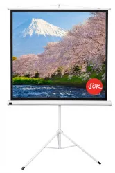Экран для проектора SOK Cinema 180x180см TriScreen 1:1 напольный рулонный белый 100' (арт. SCPST-180x180GR)