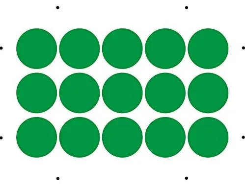 Вырубной штамп AccuCut Pinnovation А4, кружки диаметром 5 см