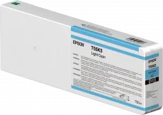 Картридж Epson T55K500 UltraChrome HDX/HD (светло-голубой, 700 мл.) (арт. C13T55K500)