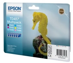 Картридж Epson T0487 Multi Pack (арт. C13T04874010)