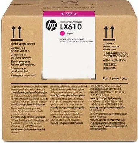 Картридж HP LX610 3-liter Magenta Latex Ink Cartridge (арт. CN671A)
