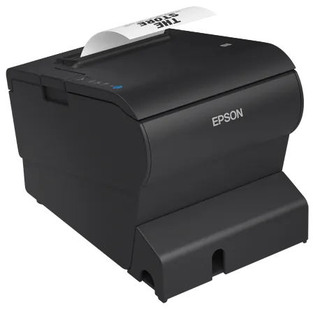 Чековый принтер Epson TM-T88VII (112A0): USB, Ethernet, Serial, PS, UK, Black (арт. C31CJ57112A0)