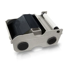 Монохромная лента Fargo EZ Standard Black (K) с чистящим роликом – 1000 отпечатков.