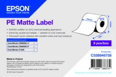 Этикет-лента Epson PE Matte Label - Continuous Roll: 102 mm x 55 m (арт. C33S045735)