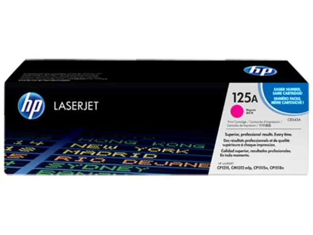 Картридж HP 125A Magenta Original LaserJet Toner Cartridge (арт. CB543A)