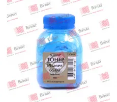 Тонер Булат для Xerox Phaser 6500 банка 40г Cyan БУЛАТ s-Line (арт. BARXPH6125100)