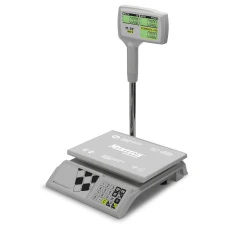 Торговые настольные весы Mertech M-ER 326 ACPX-32.5 ″Slim'X″ LCD Белые (арт. 3049)