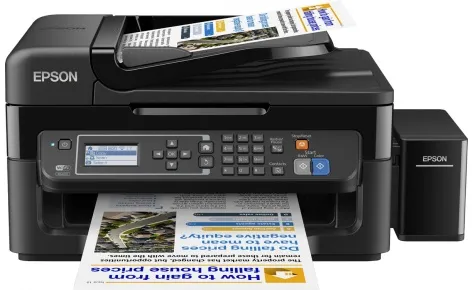 Струйное цветное МФУ Epson L566 (арт. C11CE53403)