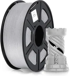 Пластик для принтера Cactus (PETG, d1.75мм, 1кг, L316м, серебро) (арт. CS-3D-PETG-1KG-SILVE)