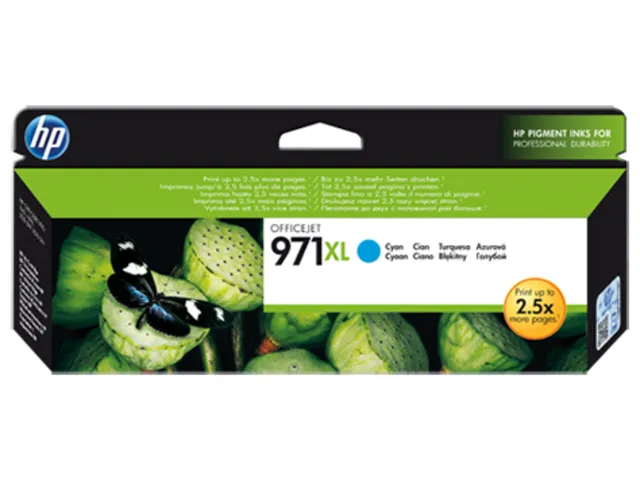 Картридж HP 971XL High Yield Cyan Original Ink Cartridge (арт. CN626AE)